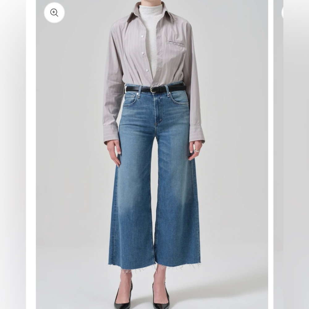 Citizens of Humanity Lyra Wide Leg Crop, 26